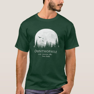 T-shirt Définition Ornithophile Oiseau extérieur Amoureux