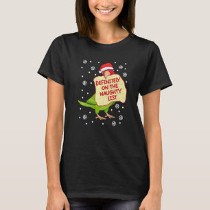 T-shirt Définitivement Sur la liste vilaine Parrot I rouge
