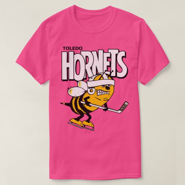 T-shirt DEFUNCT Toledo Hornets Hockey (Design devant)