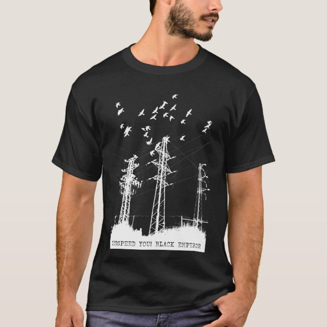 T-shirt Dégage-Toi ! Empereur noir - Pylon Kanada (Devant)