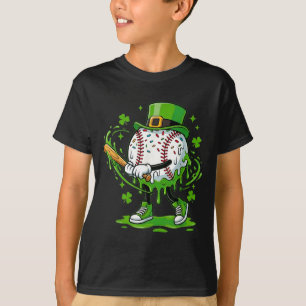 T-shirt Dégoulinade de baseball pour garçons glace dégouli