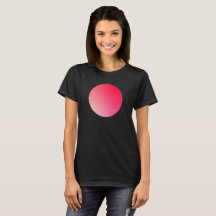 Dégradé Rouge Cercle Vignette Design Abstrait