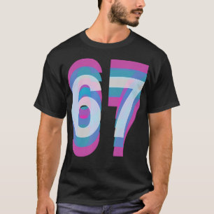 T-shirt Déguisement Couple 67 Six Sept Mème Drôle