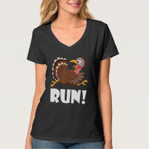T-shirt Déguisement de course pour adulte de Trot de dinde