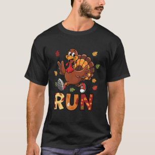 T-shirt Déguisement de Dindon de Thanksgiving à Turkey Run