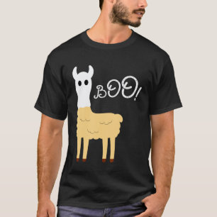 T-shirt Déguisement de fantôme de lama Halloween