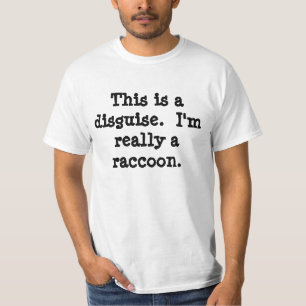 T-shirt Déguisement de Raton Laveur