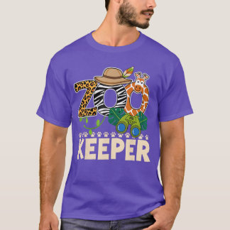 T-shirt Déguisement de soigneur de zoo pour soirée Hallowe