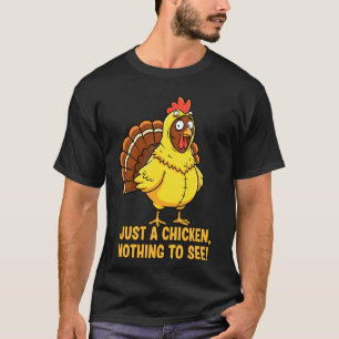 T-shirt Déguisement drôle de dinde de Thanksgiving juste u