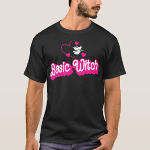 T-shirt Déguisement drôle de sorcière basique paresseux po