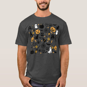 T-shirt Déguisement drôle Halloween Citrouille Fantôme Sor