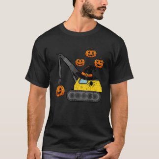 T-shirt Déguisement Grue de Chantier pour Tout-Petits Garç