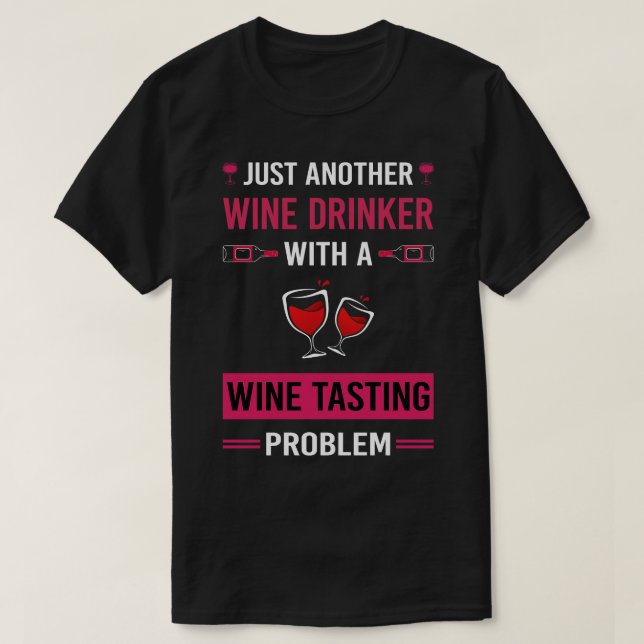 T-shirt Dégustation De Vins (Design devant)