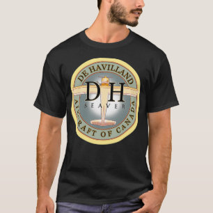 T-shirt Dehavilland Beaver Flottant avion Canada 
