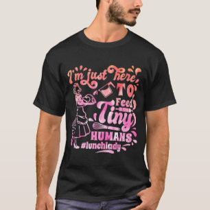 T-shirt Déjeuner Lady Apparel Cafétéria Travailleuse pour 