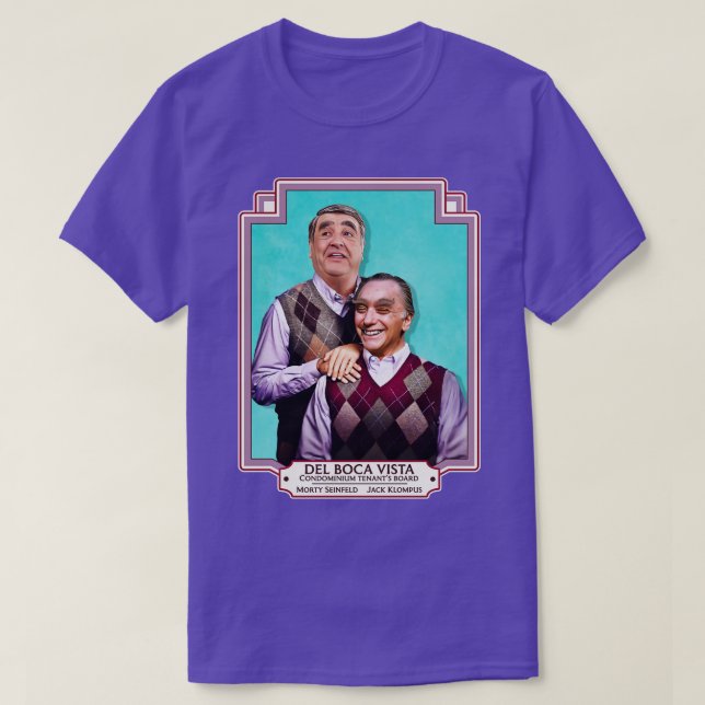 T-shirt Del Boca Vista Condo Board Morty et Jack (Design devant)