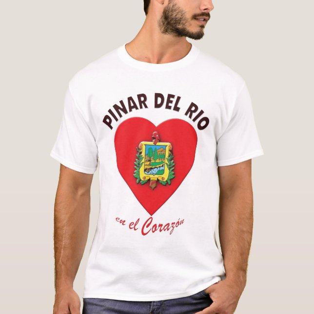 T-shirt d'EL Corazón d'en de Pinar del Rio (Devant)