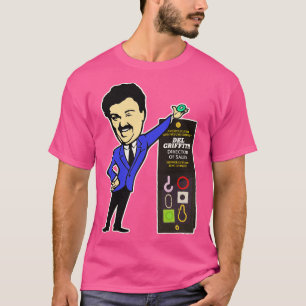 T-shirt Del Griffith Directeur des ventes Bague de rideau