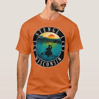 T-shirt Del Stengl Lake Wisconsin Kayaking