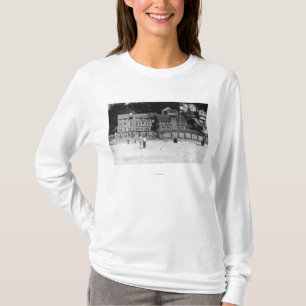 T-shirt DeLake, vue de l'Orégon des appartements de