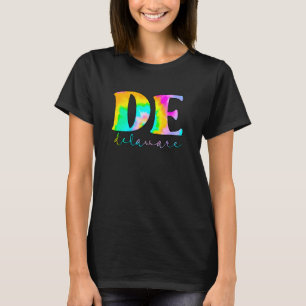 T-shirt Delaware De Tie Dye