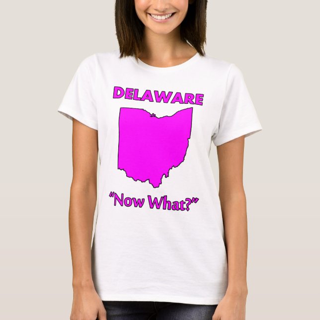 T-shirt Delaware - Et maintenant ? (Devant)