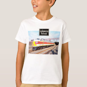 T-shirt Delaware Lackawanna et Western Locomotive 808