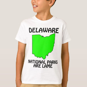 T-shirt Delaware - Les parcs nationaux sont lames