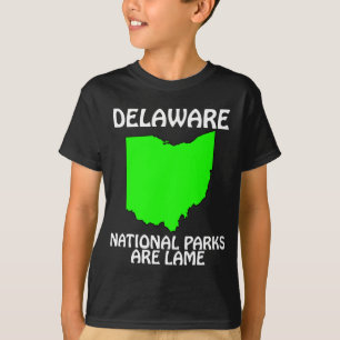 T-shirt Delaware - Les parcs nationaux sont lames