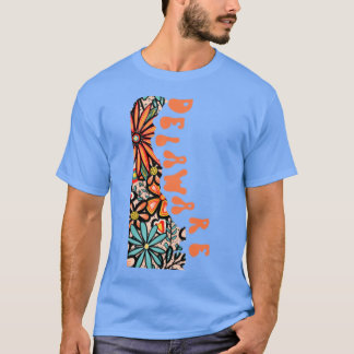 T-shirt Delaware State Design Artist Designed Illustration