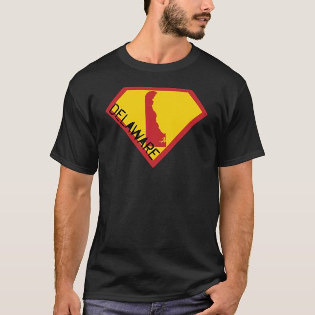 T-shirt DELAWAREAN SHIELD Freedom Est La Superpuissance SU (Devant)