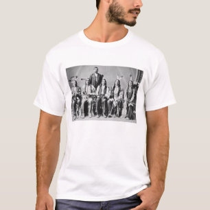 T-shirt Délégation des chefs de Sioux, menée par le nua