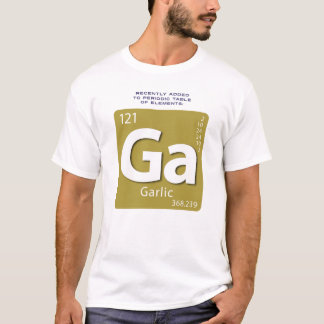 T-shirt d'élément d'ail
