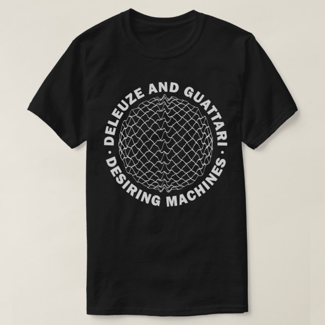 T-shirt Deleuze et Guattari (Design devant)