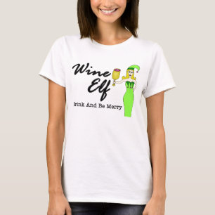 T-shirt d'Elf de vin