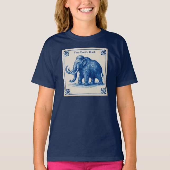 T-shirt Delft Wooly Mammoth (Devant)