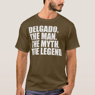 T-shirt Delgado Delgado Nom de famille Delgado nom de fami