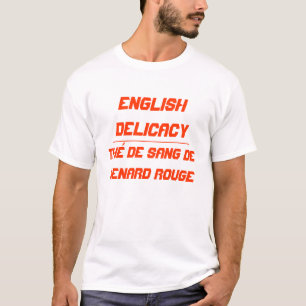 T-shirt Délicatesse anglaise