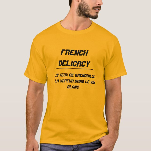T-shirt Délicatesse française (Devant)