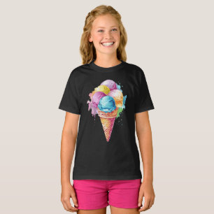 T-shirt Délicieux Kulfi Ice-Cream Team - Un Stat De Style 