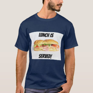 T-shirt Délicieux sandwich de jambon et fromage