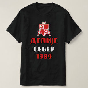 T-shirt Delije Sever 1989 Crvena Zvezda