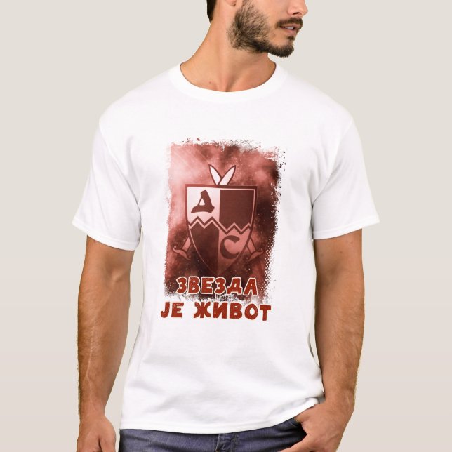 T-shirt Delije Sever Crvena Zvezda Beograd * 1989 (Devant)