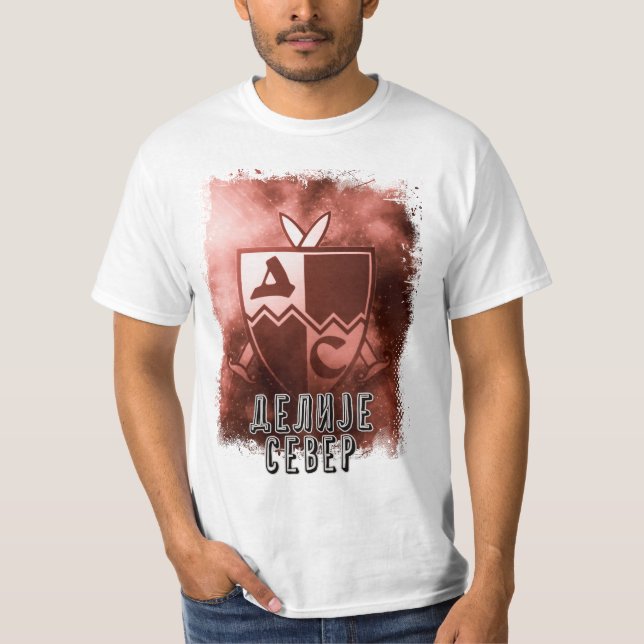 T-shirt Delije Sever Crvena Zvezda Beograd - Red Star (Devant)