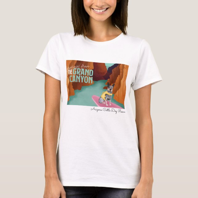 T-shirt Délivrance de chien de bétail de l'Arizona - (Devant)