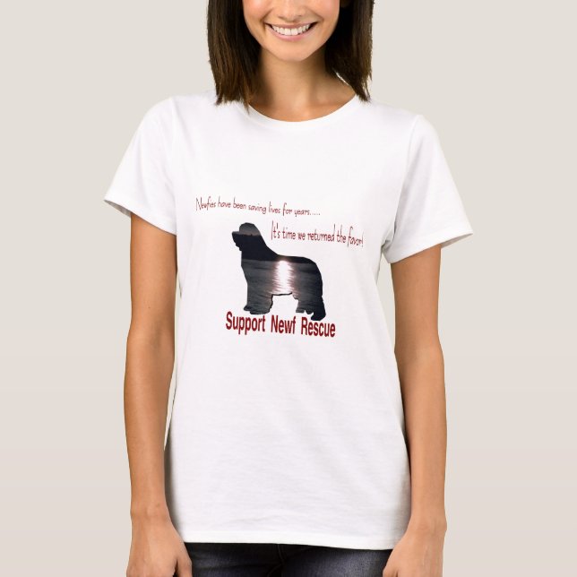 T-shirt Délivrance de Terre-Neuve (Devant)