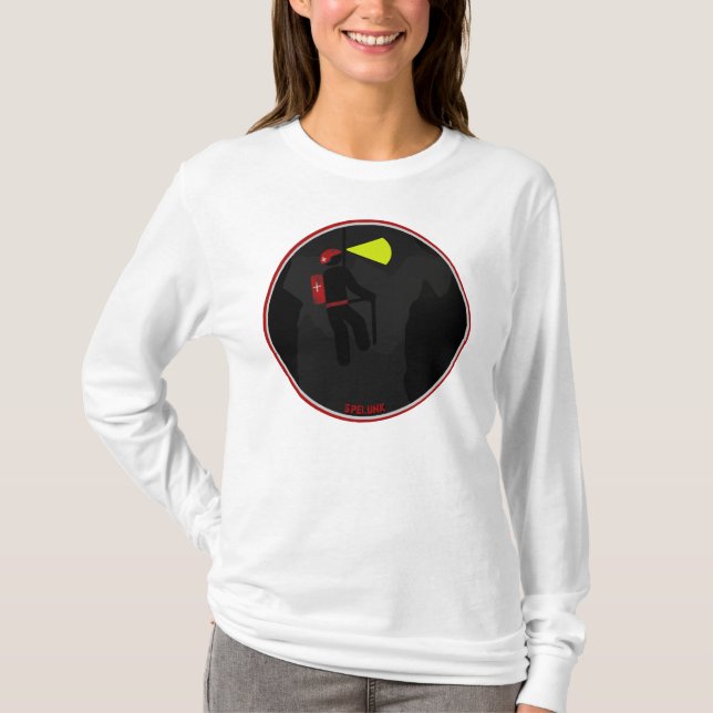 T-shirt DÉLIVRANCE ROUGE Rapell Spelunk (Devant)