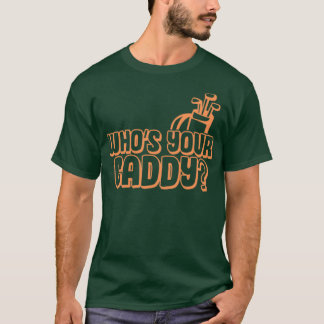 T-shirt Délivre ton cadeau caddy pour un caddie golfeur