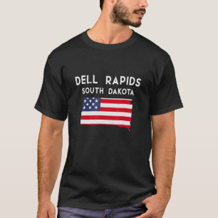 T-shirt Dell Rapids Dakota du Sud États-Unis État Amérique