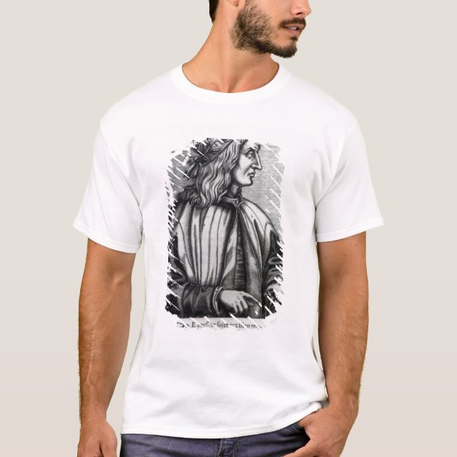 T-shirt Della Mirandola de Giovanni Pico, de (Devant)